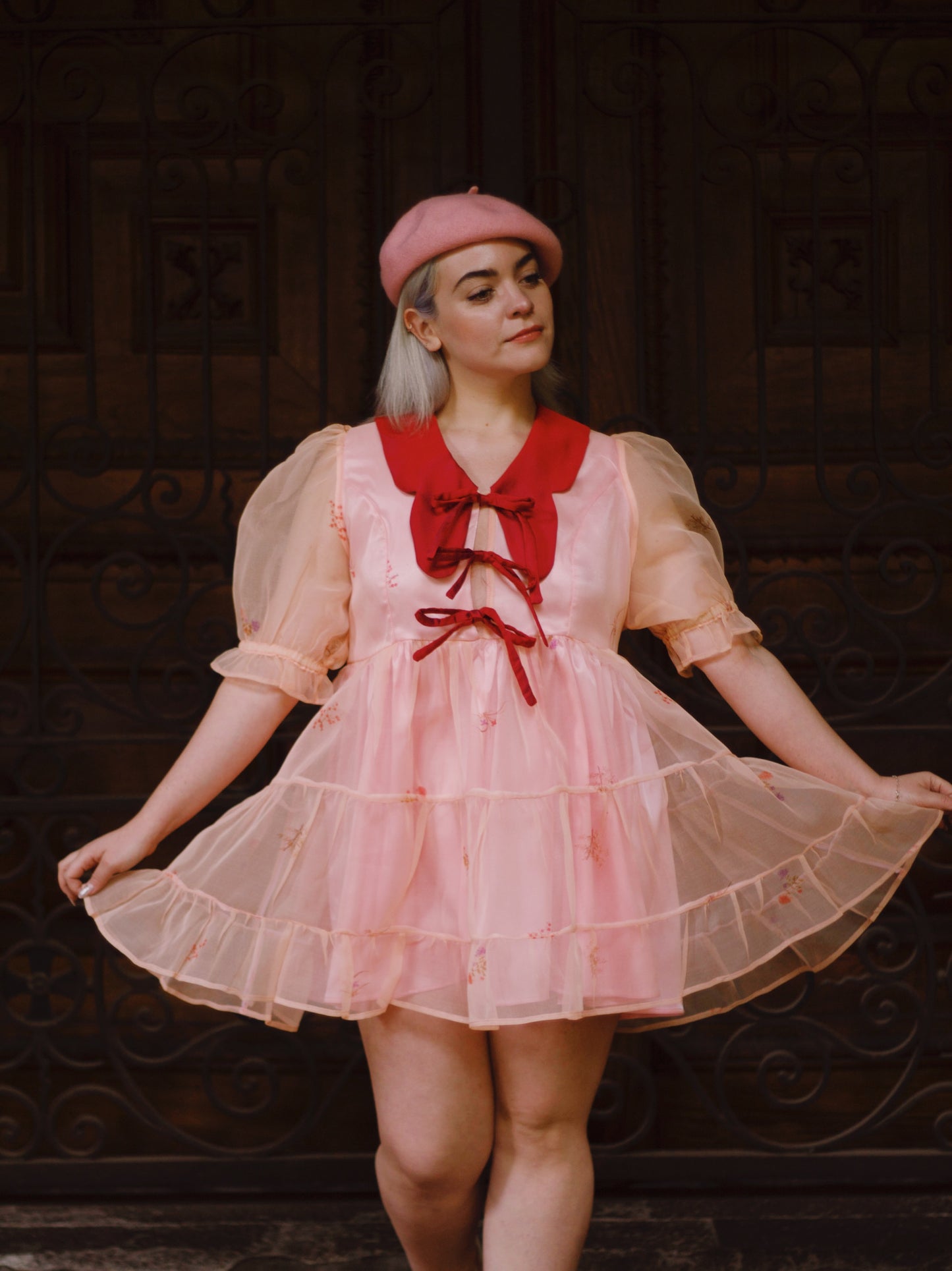 Madam Dress (Peach)