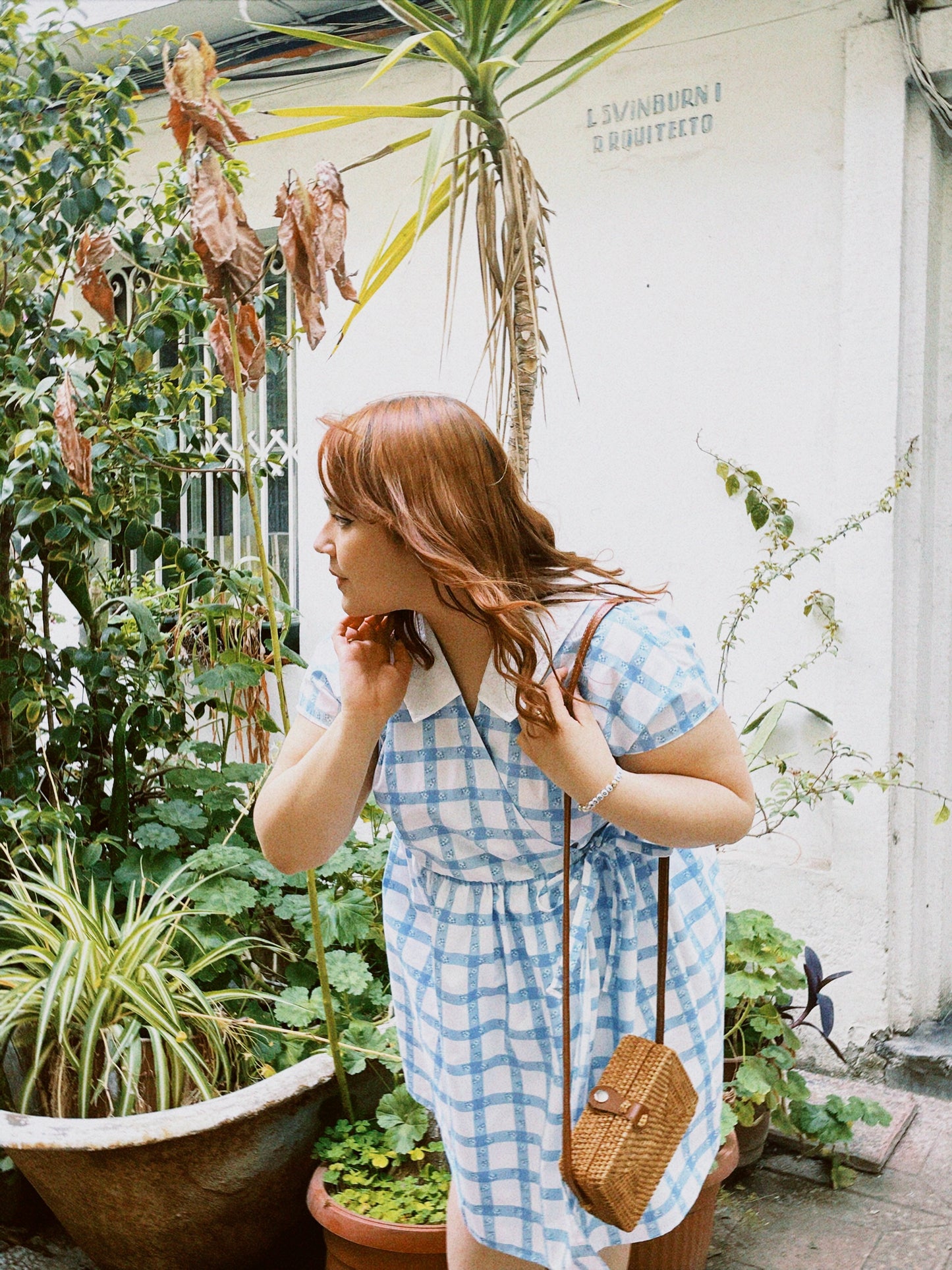 Vestido Dorothy celeste