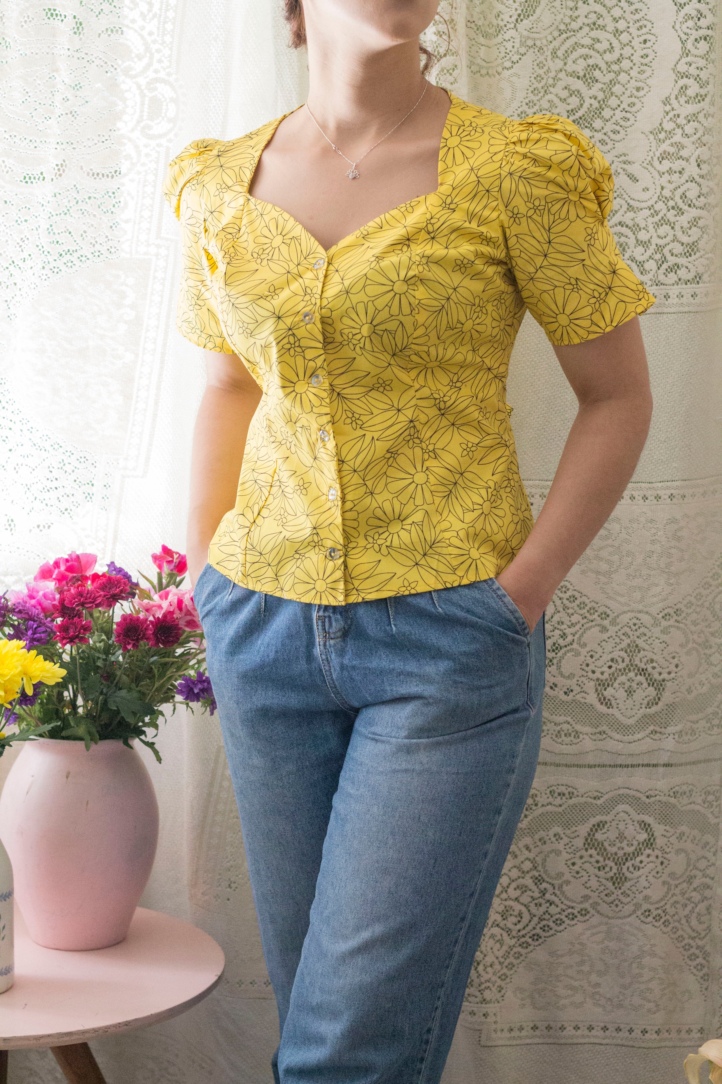 Nueva version Blusa Heart Comoda y estiliza