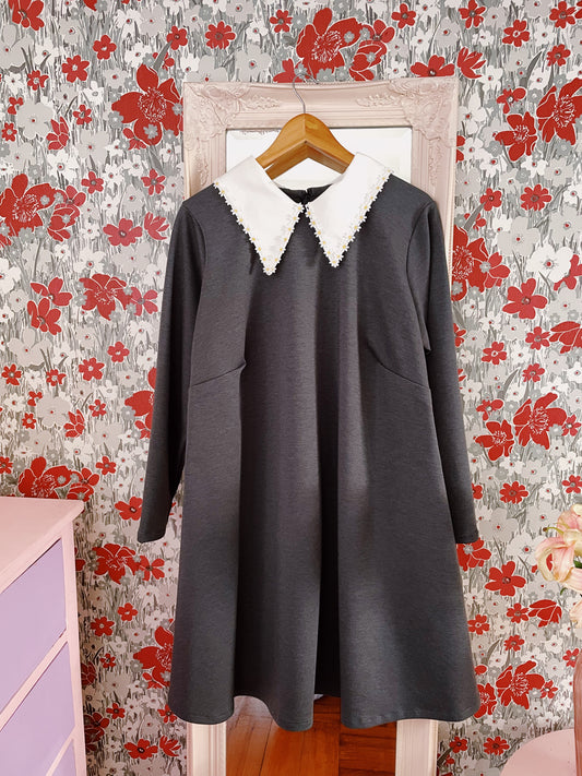 (PRE ORDER) Vestido Daisy Gris