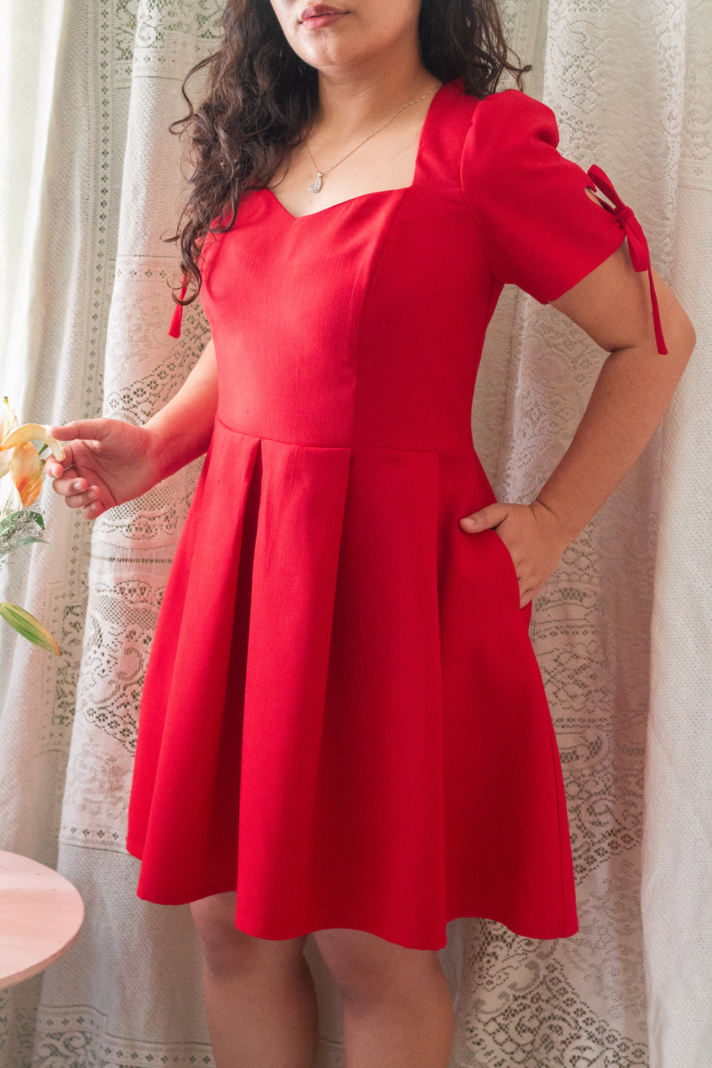 Vestido mini heart Rojo