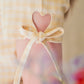 Mini Heart Dress Gingham Amarillo (PRE ORDER)