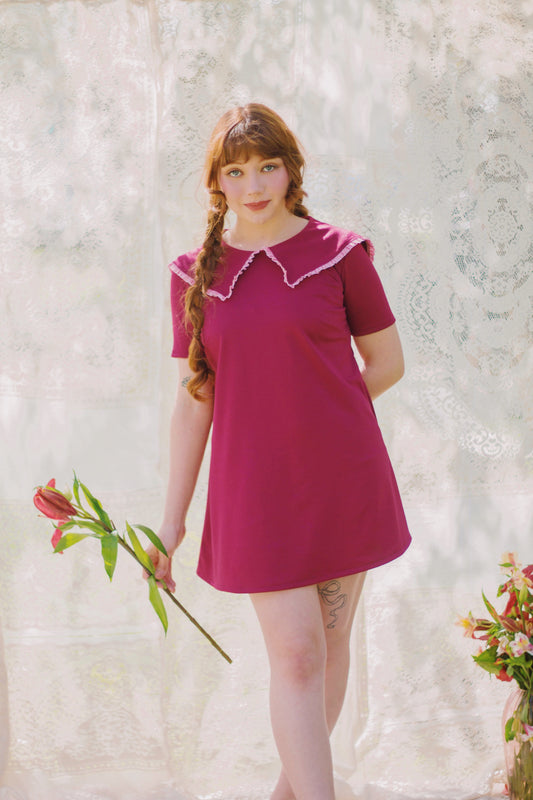(Stock talls S) Vestido Emma Magenta