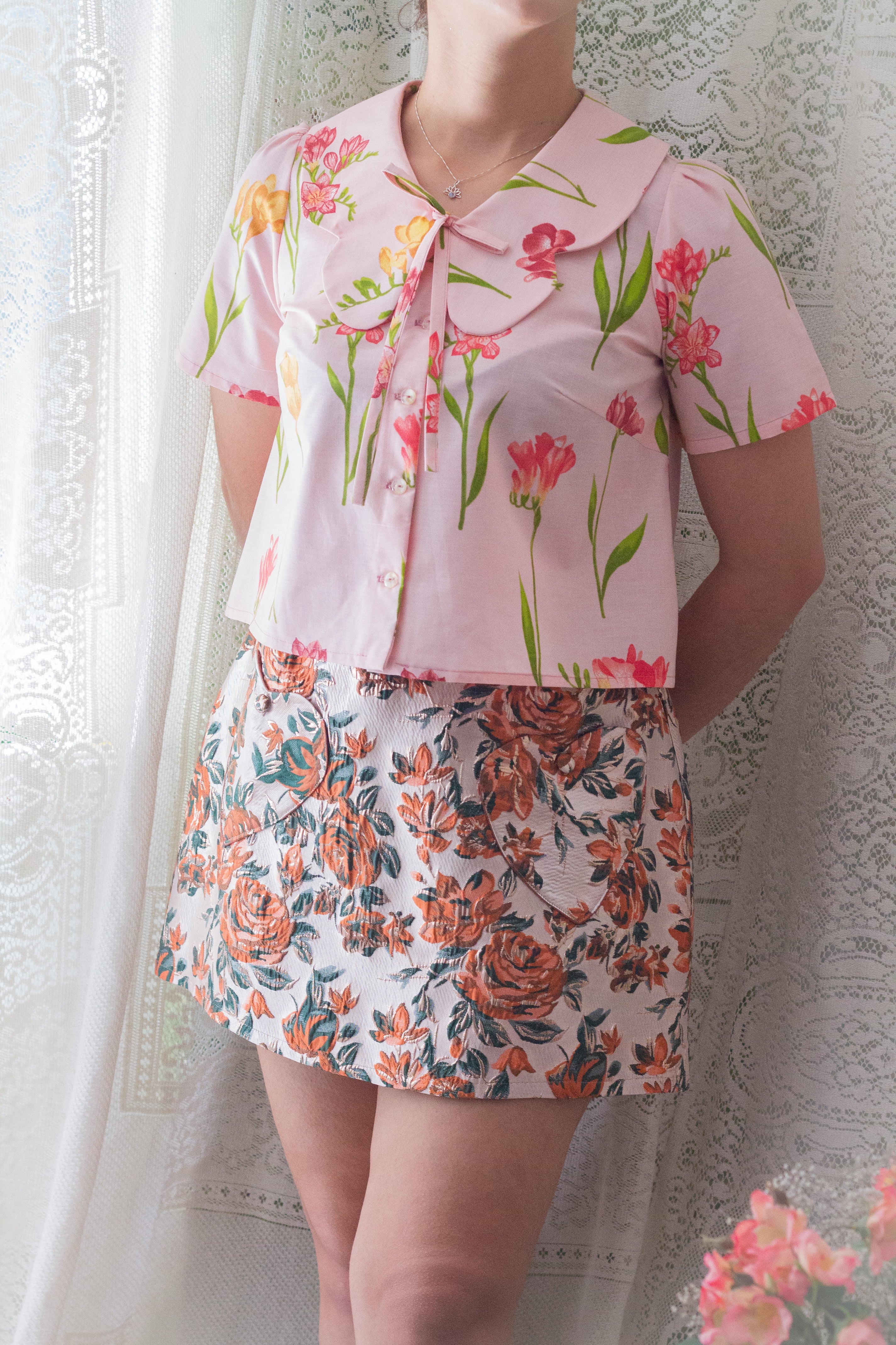 Falda Short Priscila Damasco