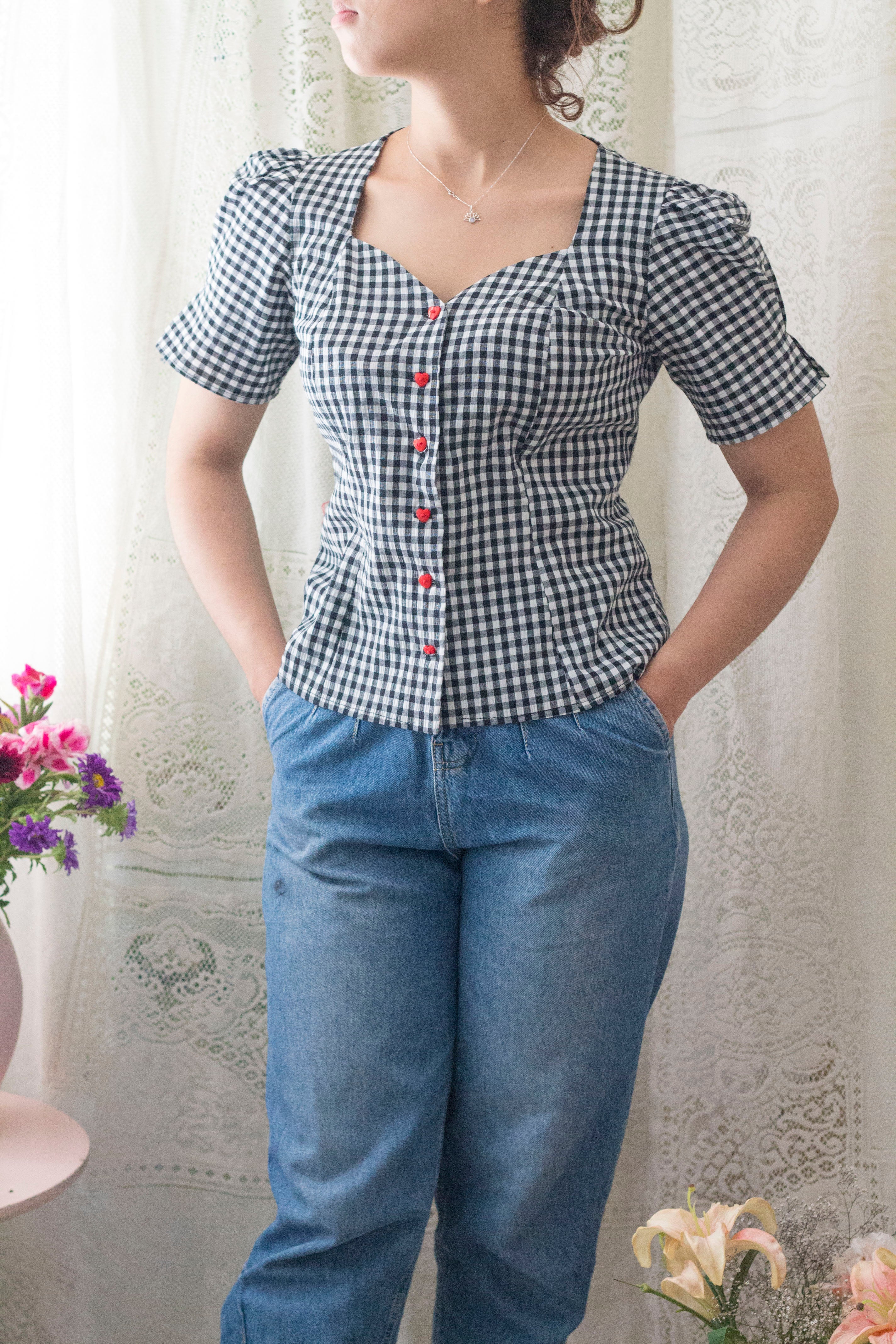 Nueva version Blusa Heart Comoda y estiliza