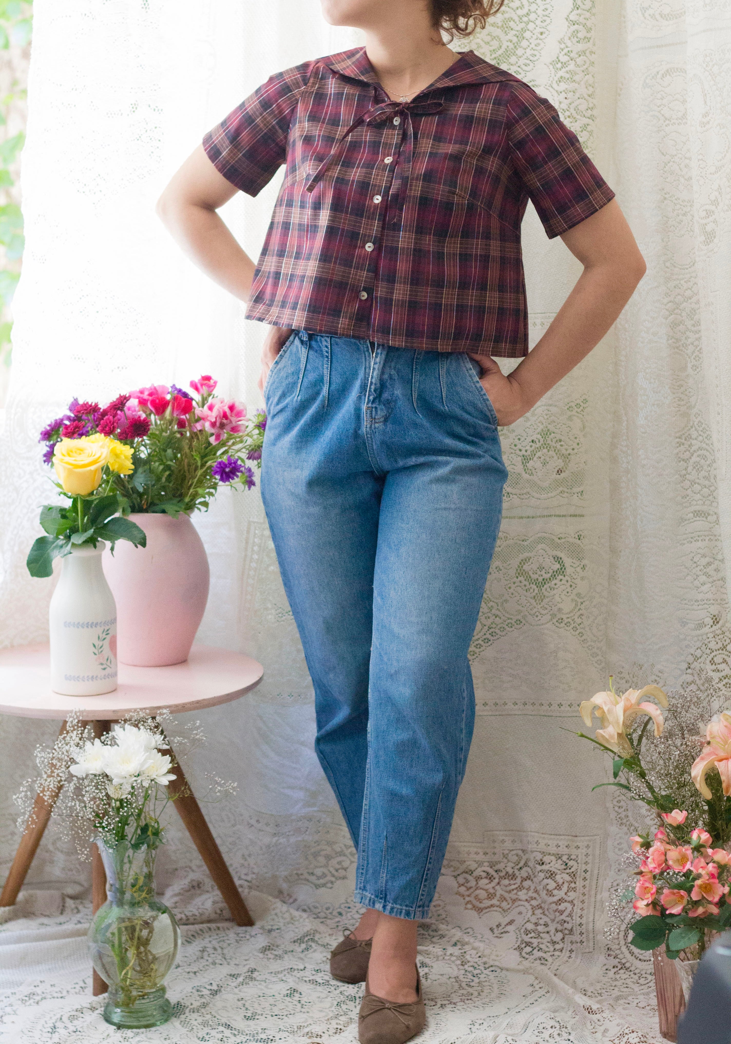 Blusa Marinera Corte A – Comodidad y estilo sin esfuerzo