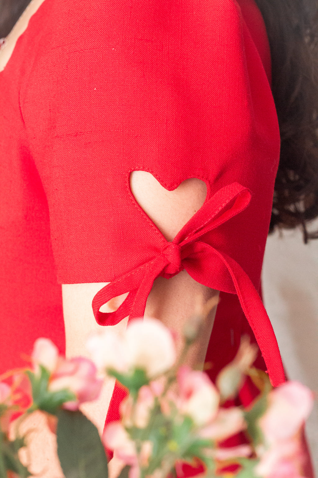 Vestido mini heart Rojo