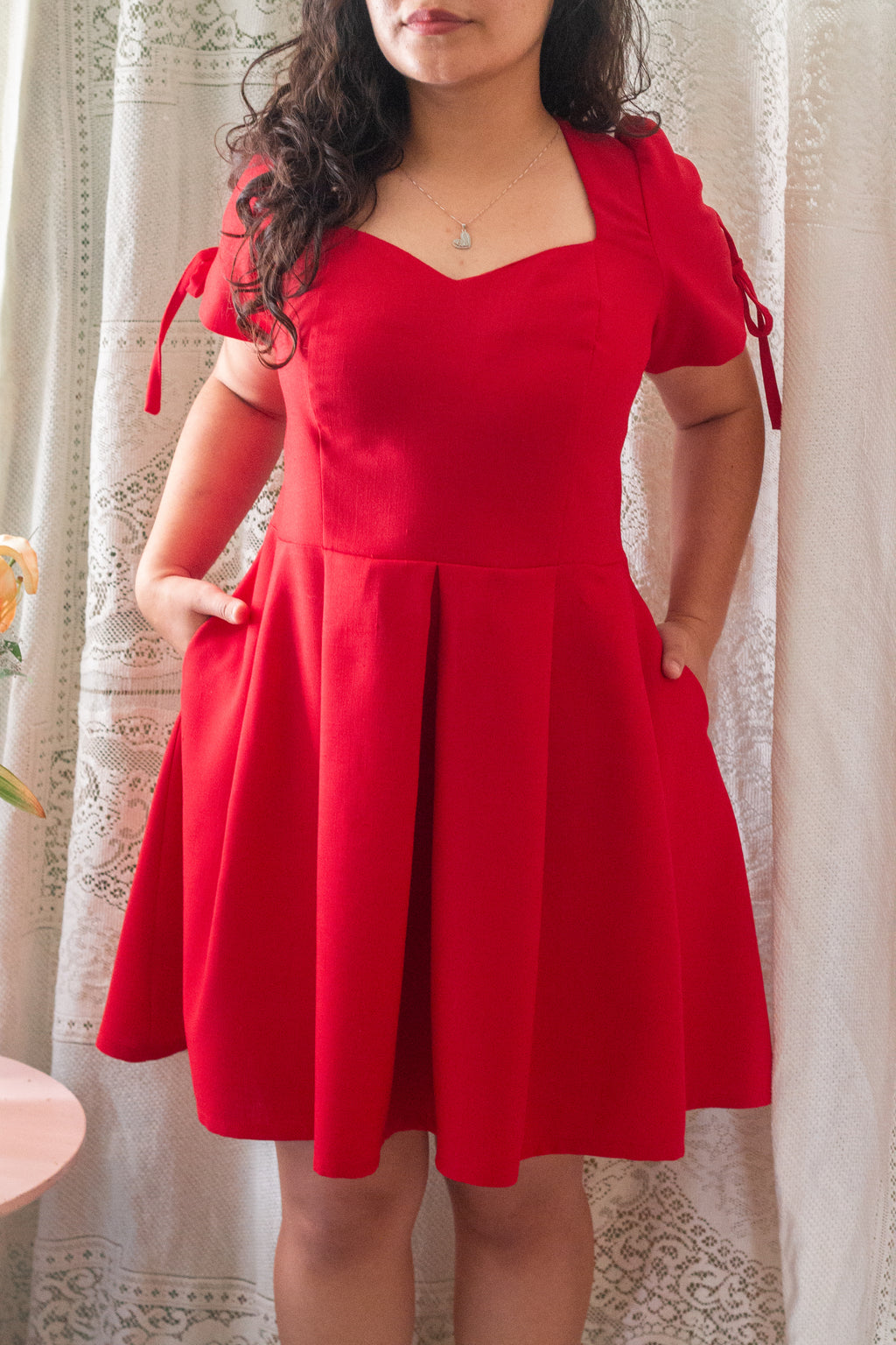 Vestido mini heart Rojo