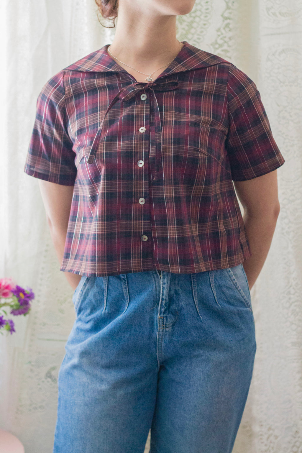 Blusa Marinera Corte A – Comodidad y estilo sin esfuerzo