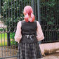 (PREORDER) Vest Sastrero Cuadrille y Gris Liso