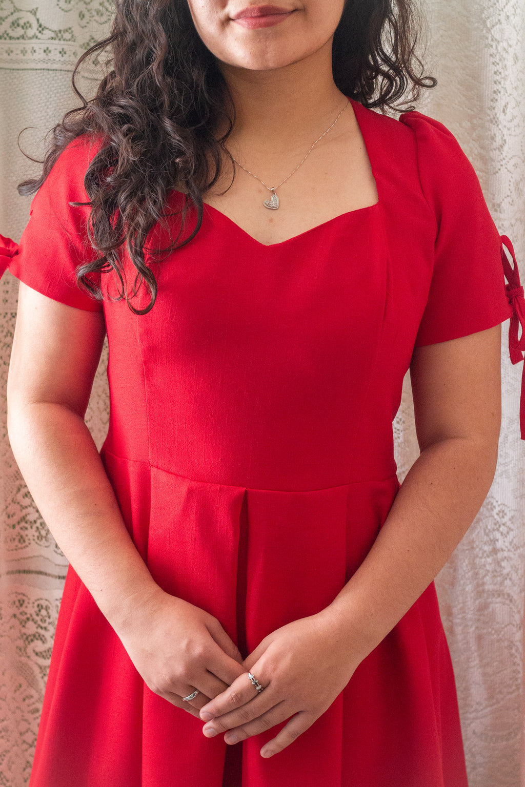 Vestido mini heart Rojo