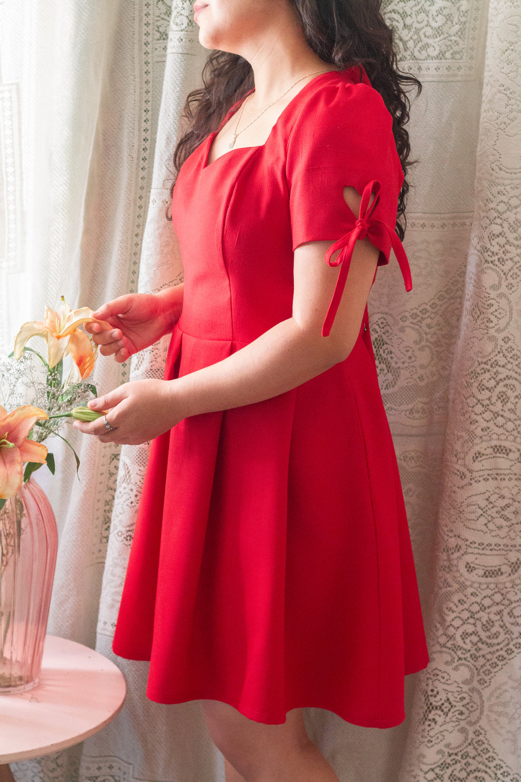 Vestido mini heart Rojo