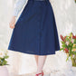 (PRE ORDER)  Falda Sandy Blue midi